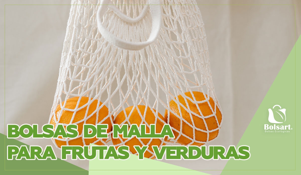 BOLSAS DE MALLA PARA FRUTAS Y VERDURAS